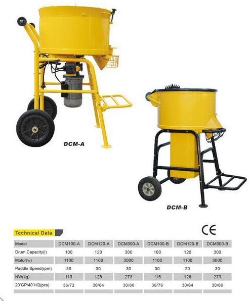 Reparierenstruktur-Mini Concrete Mixer Machine Silent-Funktion 3