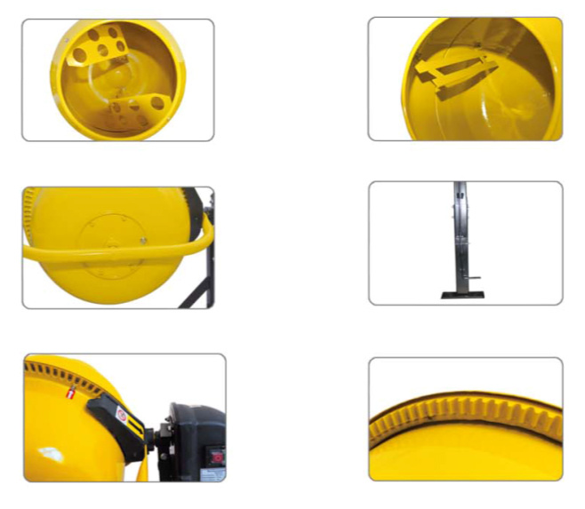 Russischer Art-Bau-Betonmischer rotorartiger Mini Electric Cement Mixer 1
