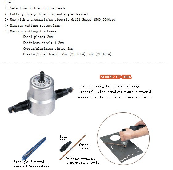 Metallschneidender Nibbler professioneller tragbarer elektrischer Powertools-/hoher qualität