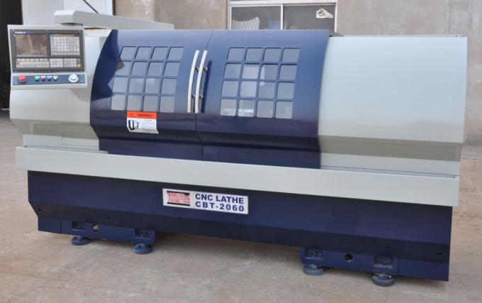 Flachbett 400mm Cnc-Metalldrehendrehbank horizontale ISO 9001 Hardway 1