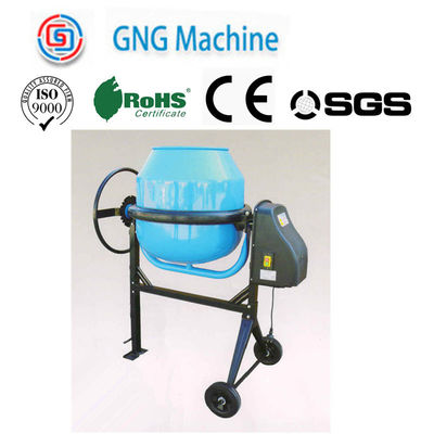 Gelber Farbgebäude-Mischer ISO9001 Mini Concrete Mixer