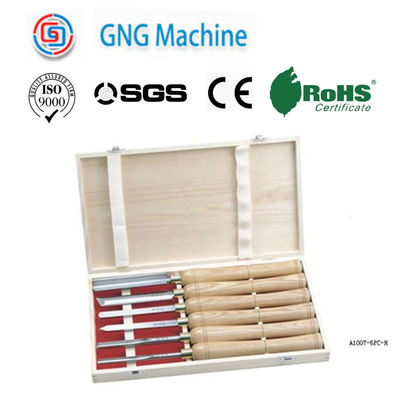 Holzgriff-materieller hölzerner Drehbank-Werkzeug-Sätze SGS, der Meißel schnitzt