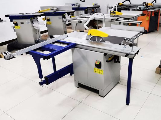 Pressmaschine-halb automatische Holzbearbeitungs-Tabellen-Säge des Holz-1500W