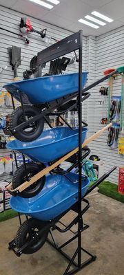 540mm Garten-Wagen-Werkzeuge 150kg 6 Kubikfuß-Schubkarre mit Stahlrahmen