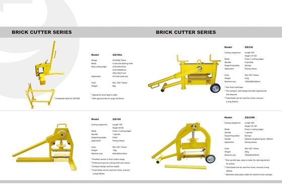 120mm Garten-Werkzeugmaschinen-halbautomatische Ziegelstein-Schneidemaschine