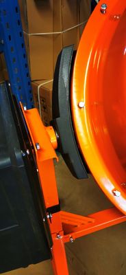 Gelber Farbgebäude-Mischer ISO9001 Mini Concrete Mixer