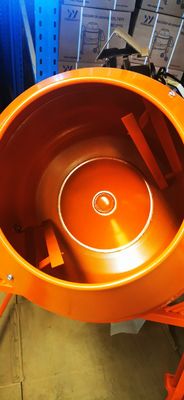 Gelber Farbgebäude-Mischer ISO9001 Mini Concrete Mixer