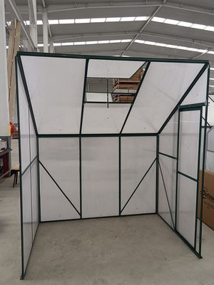4ft an der Wand befestigtes grünes Haus baute leicht Hobby-Haus-Gewächshaus zusammen