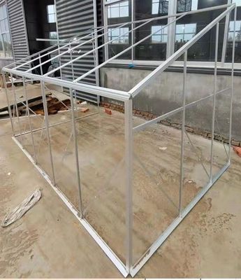4ft an der Wand befestigtes grünes Haus baute leicht Hobby-Haus-Gewächshaus zusammen