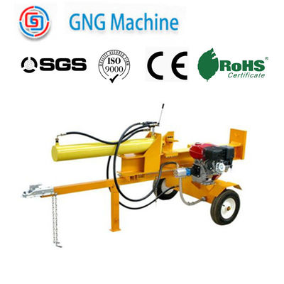 38 Ton Gasoline Wood Chipper Hydraulic vertikaler Klotz-Teiler