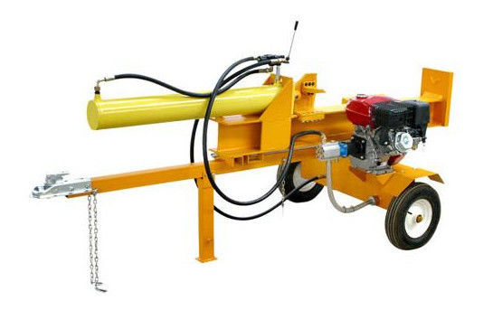 38 Ton Gasoline Wood Chipper Hydraulic vertikaler Klotz-Teiler